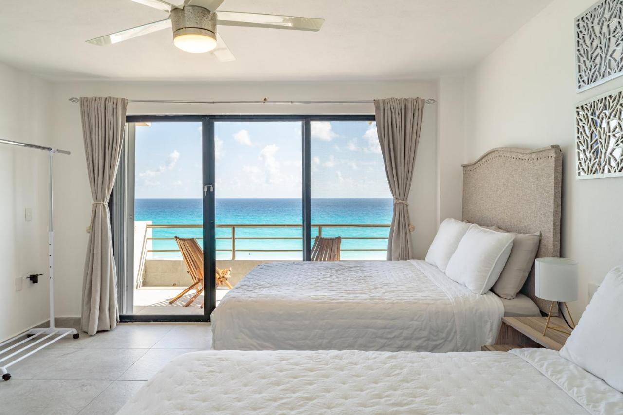 Sparkling Ocean View In Cancún Esterno foto